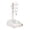 White, variant on WEIOUKC Automatic Cat Feeder and Cat Water Dispenser,Automatic Feeder and Water Dispenser 1300ml for Cats and Small Puppies