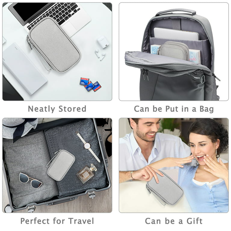 Electronic Accessories Travel Organizer Bag | Cable Cords Storage Case