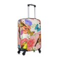 thumbnail image 3 of Kll Flowers And Birds Watercolor Luggage Cover Suitcase Cover Suitcase Protector-Medium, 3 of 8