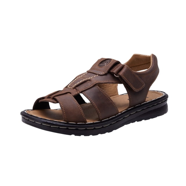 Sandalias Hombre Tipo Piel Confort Casual Exterior