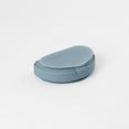 thumbnail image 3 of Miniware Fold and Scoop Travel Plate and Spoon, Aquamarine + Aqua Silicone, 2-Piece set, 3 of 3