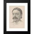 thumbnail image 2 of Ferdinand Hart Nibbrig 18x24 Black Modern Framed Museum Art Print Titled - Portrait of Pieter Klazes Pel, 2 of 5