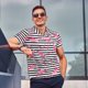 thumbnail image 4 of Fotbe Flamingos Camiseta Polo de Golf para Hombre con Estampado – Camisa Deportiva Transpirable con Cuello Abotonado-Medium, 4 of 6