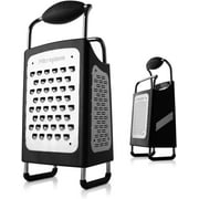 Microplane 4-in-1 Stainless Steel Ultra-Sharp Box Grater - Multi-Purpose Kitchen Tool