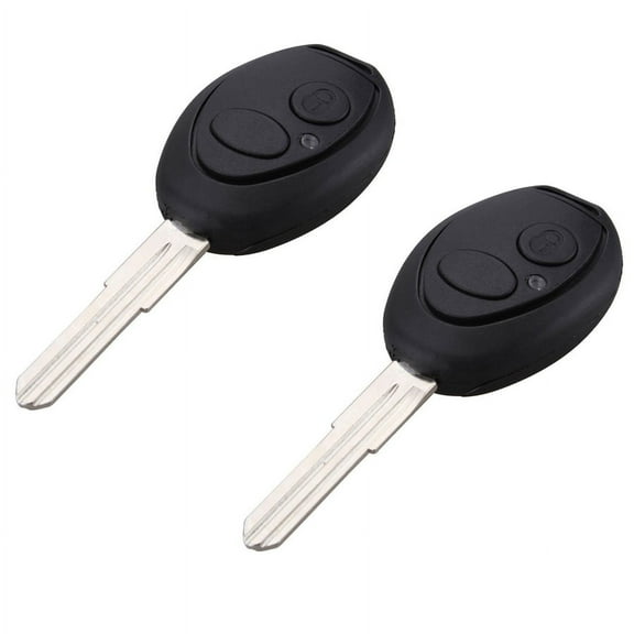 2 PACK KeylessOption Just the Case Keyless Entry Remote Control Car Key Fob Shell for 1998-2004 Land Rover Discovery