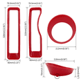 thumbnail image 2 of （roung）Tuning Accessories for 18-22JL Wrangler JT Gladiator Headlight Rings Center Mesh Rim Trim Kit, 2 of 5