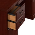 thumbnail image 6 of Pemberly Row Contemporary Executive Desk with Drawers in Harvest Cherry, 6 of 12