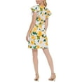 thumbnail image 2 of Jessica Howard Womens Petites Floral Mini Sheath Dress, 2 of 2