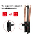 thumbnail image 2 of Support de Baguettes Porte-Brosse Porte-Bâton Ressort Mécanisme de Pince Antidérapant Coussin en Caoutchouc Angle Réglable, 2 of 7