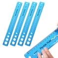 thumbnail image 1 of Ynlkorvg For Kids Student Soft Bendable Ruler Flexible Plastic Ruler Inch And Centimeter Ruler Solid Color Suitable For School Home, 1 of 9