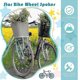 thumbnail image 4 of 108 Pieces Star Bike Wheel Spokes Bead Plastic Clip Spoke Bead Bicycle Spokes Plastic Beads Colorful Bicycle Spokes Decorations Biking Wheel Line Bead, 4 of 5