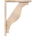 thumbnail image 3 of Ekena Millwork 3 1/2"W x 24"D x 32"H Funston Block Smooth Bracket w/ Offset Brace, Douglas Fir, 3 of 25