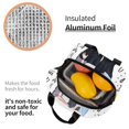 thumbnail image 6 of 5 Seconds Of Summer 5sos Lunch Bags Lunchbox Portable Tote Bag Insulated Bento Bag Reusable Meal Holder, 6 of 9