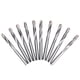 thumbnail image 1 of Brocas helicoidales de vástago recto de 10 piezas, fresa de grabado de acero de tungsteno, broca de enrutador CNC de 6 mm, 1 of 14