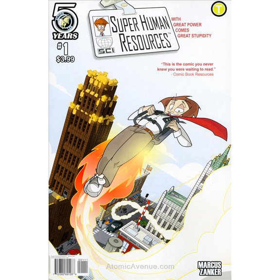 Super Human Resources (Action Lab) #1A VF ; Action Lab Comic Book