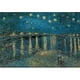 thumbnail image 2 of Rompecabezas Vincent Van Gogh Noche strellada en el Rodano (Compact Pro-Ecología) Clementoni 1000 piezas, 2 of 2