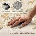 thumbnail image 6 of ODIKA 4'x6' Creamy Floral Elegance Vintage Garden Washable Area Rug Inspired by 18th Century Chinoiserie Frescoes for Dorm Room, Small Living Stain Resistant Low Profile, Easy Care, 6 of 7