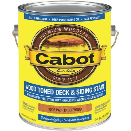 - Cabot Alkyd/Oil Base Wood Toned Deck & Siding Stain