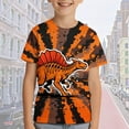 thumbnail image 2 of Shirts for Boys Girls Cute Dinosaur T Shirts for Boys Toddler Short Sleeve Shirt Boys Summer T-Shirts 6-7 Years Boy Pajamas, 2 of 6