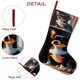 thumbnail image 5 of Chihuahua Tema: Calcetines de Navidad, fino lino blanco para colgar en escaleras y chimenea, decoración navideña para el hogar, regalo de Navidad.54cm×38cm, 5 of 5