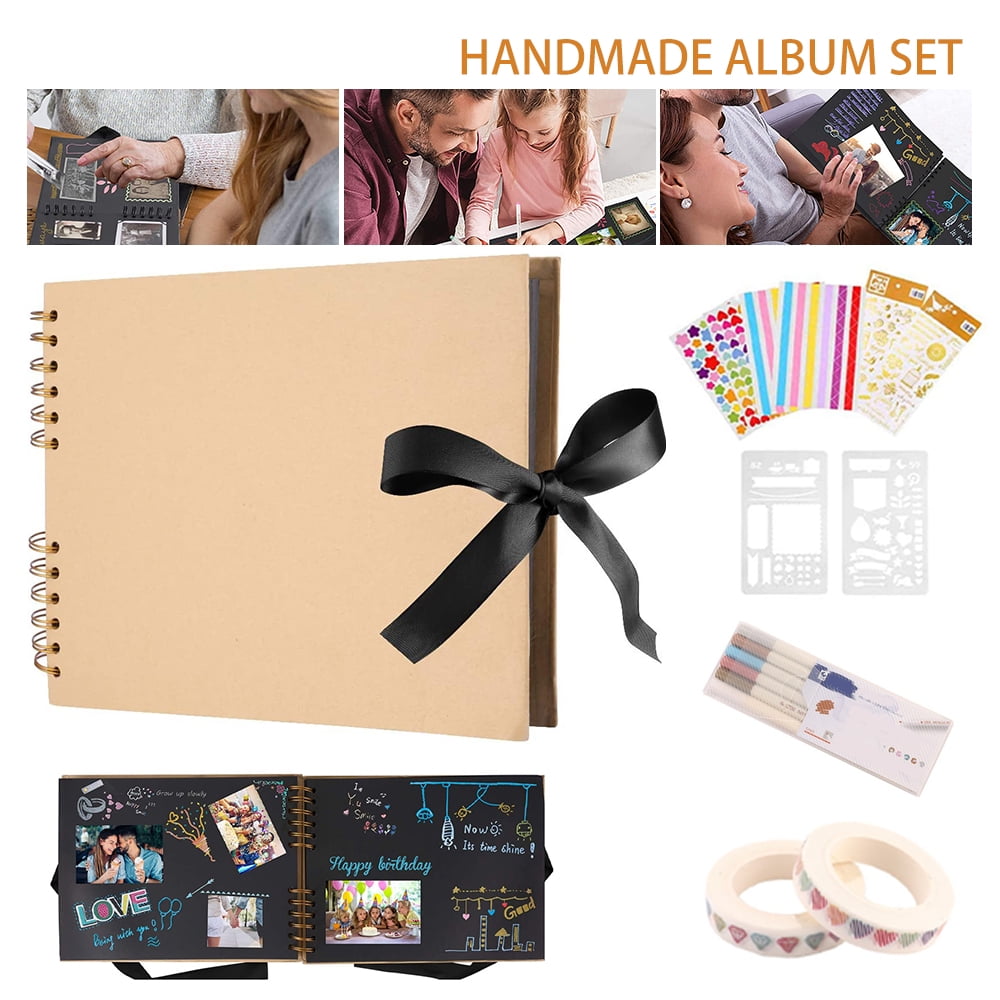 HOTBEST Scrapbook Photo Album Photo Book Photo Albums Memory Book