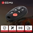 thumbnail image 4 of CCIYU 2PCS Uncut 6 Buttons Keyless Entry Remote Fob Replacement for 04-17 for Toyota Sienna Series with OE ADP12548201S Fits select: 2006 TOYOTA SIENNA CE/LE, 2004-2005 TOYOTA SIENNA XLE/XLE LIMITED, 4 of 7