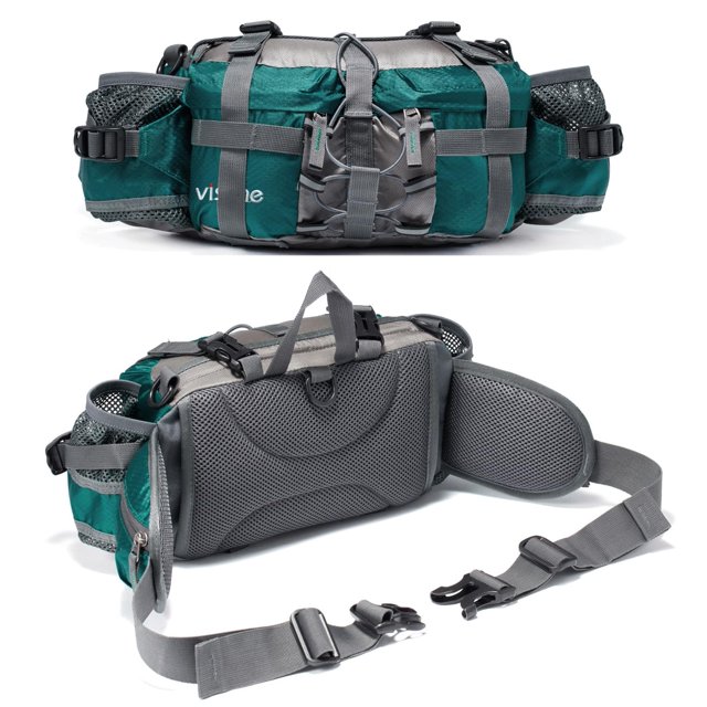 Riñonera impermeable para senderismo Bp Vision Outdoor, verde