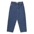 thumbnail image 3 of Empyre-pantalones cortos Y2K para hombre, Jeans holgados con bordado de letras, estilo Harajuku, Hip Hop, gimnasio, cintura alta, baloncesto, 3 of 5