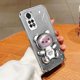 thumbnail image 3 of Note11 Cute Bear Holder Case On For Xiaomi Redmi Note 11 Pro 4g 5g 11s 11E 11t 11proPlus 10 10s 9 9s 8 7 Stand Cover Note11s, 3 of 5