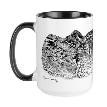 

CafePress - Bob White Quail Large Mug - 15 oz Ceramic Large Mug