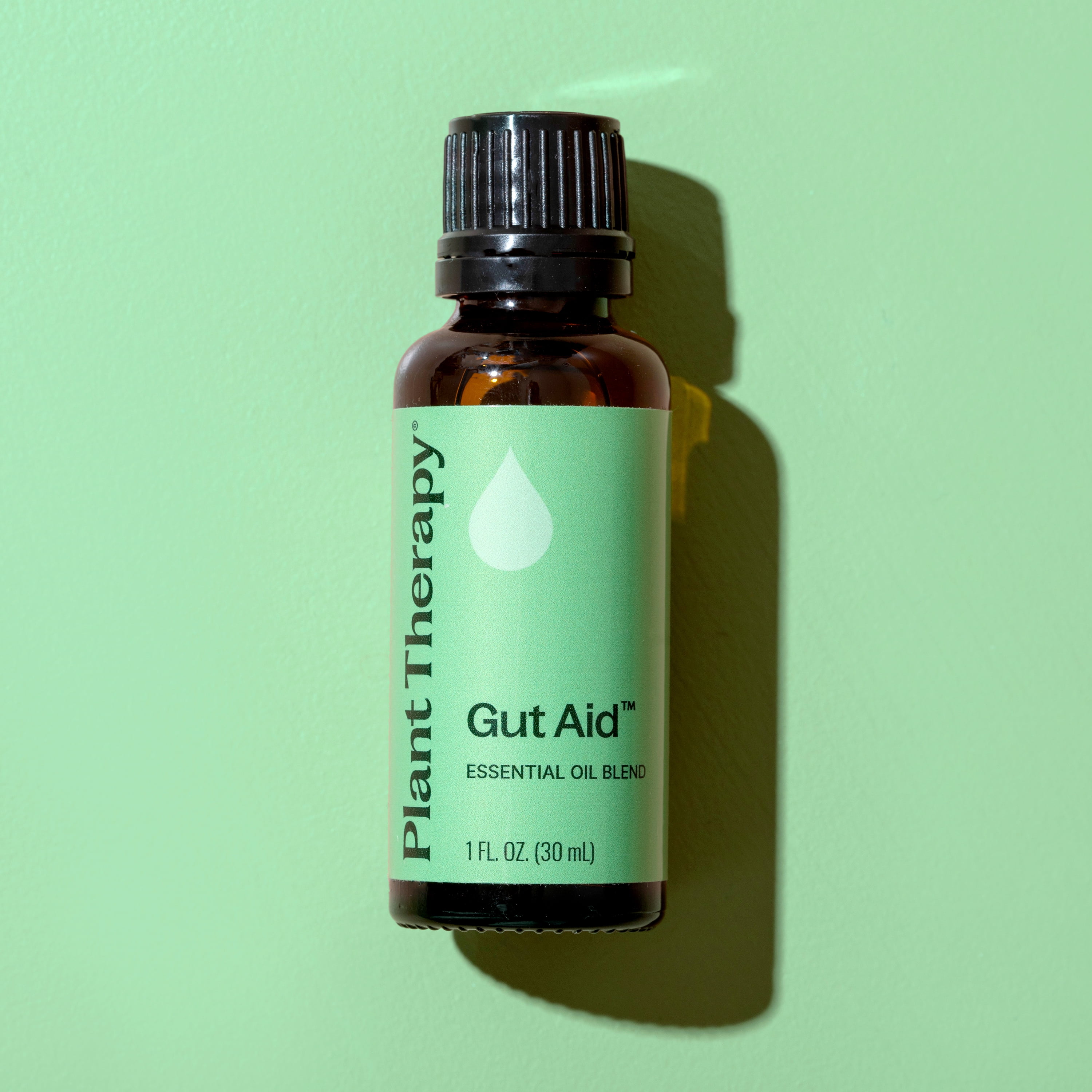 Plant Therapy Gut Aid Essential Oil Blend 30 mL (1 oz) 100% Pure, Undiluted, Natural Aromatherapy for Upset Stomach Relief
