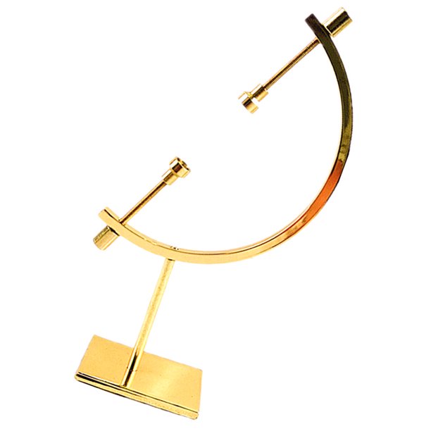 Moluckfu Soporte De Metal Dorado Para Con Portátil Y Decorativo Para Escritorio