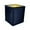 Black, variant on Home Concept Rectangular Drum Lampshade (6x6) (6x6) x 7 Black