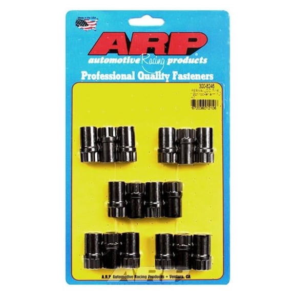 ARP 300-8246 0.43 in. Rocker Arm Adjusters Nut Kit - Set of 16