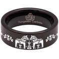 thumbnail image 5 of Dala Horse Tungsten Carbide Ring, 5 of 9