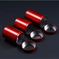 thumbnail image 3 of KAKOWELY 3PCS Round Shape Metal Can Universal Sealed Storage Jar Delicate Tinplate Empty Iron Can Portable Tea Packaging Container Tinplate Metal Sealing Box for Home Store Use,5.12X"X3.54"X3.54", 3 of 5