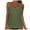 Army Green, variant on Women Tankini Swim Top Only - Tummy Control Swimsuit Bathing Suit top (Pink, 2XL)