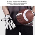 thumbnail image 1 of Sports Gloves,Breathable Adjustable Silicone Full Finger Sports Gloves for Football Rugb Baseball, 1 of 7