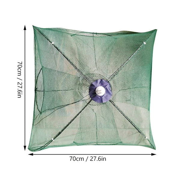Crab Fish Trap Automatic Mesh Crab Net Fishing Net Trap Foldable Automatic Mesh Crab Net Trap Cage For Fish Shrimp Minnow