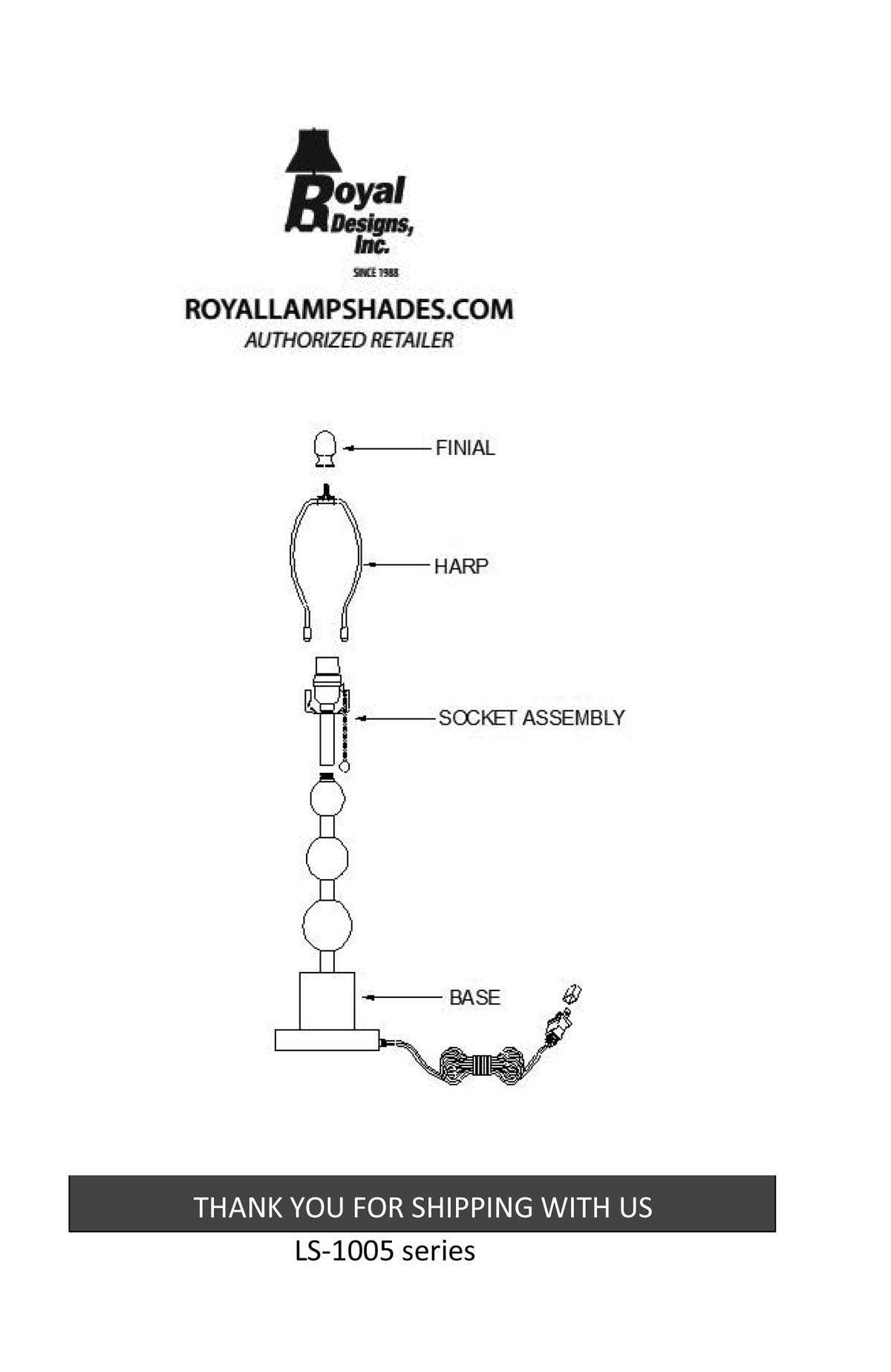 Royal Designs Oil Rub Bronze Lamp with Crystal Ball Accents and Red Shallow Drum Hardback Lamp Shade