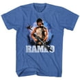 thumbnail image 1 of Rambo Films Bleu Sauvage Yonder T-Shirt à Manches Courtes pour Adulte, 1 of 2
