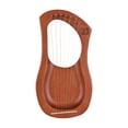 thumbnail image 4 of Walter.t Arpa de lira de madera de 7 cuerdas Cuerdas de metal Caoba Madera maciza, 4 of 8