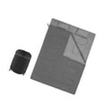 thumbnail image 4 of figatia Double Sleeping Bag Equipment 2 Person Cover Detachable Versatile Backpacking Quilt Warm Camping Sleep Bag for Mountaineering Grey, 4 of 8