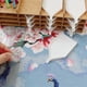 thumbnail image 4 of Bandejas organizadoras de accesorios, kits de suministros de arte, soporte de madera para manualidades. 12 bandejas, 4 of 8