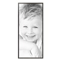 thumbnail image 2 of ArtToFrames 22" x 50" Black Square with Gold Beads Picture Frame, 22x50 inch Black Wood Poster Frame (WOM-5021),  Pack, 2 of 7
