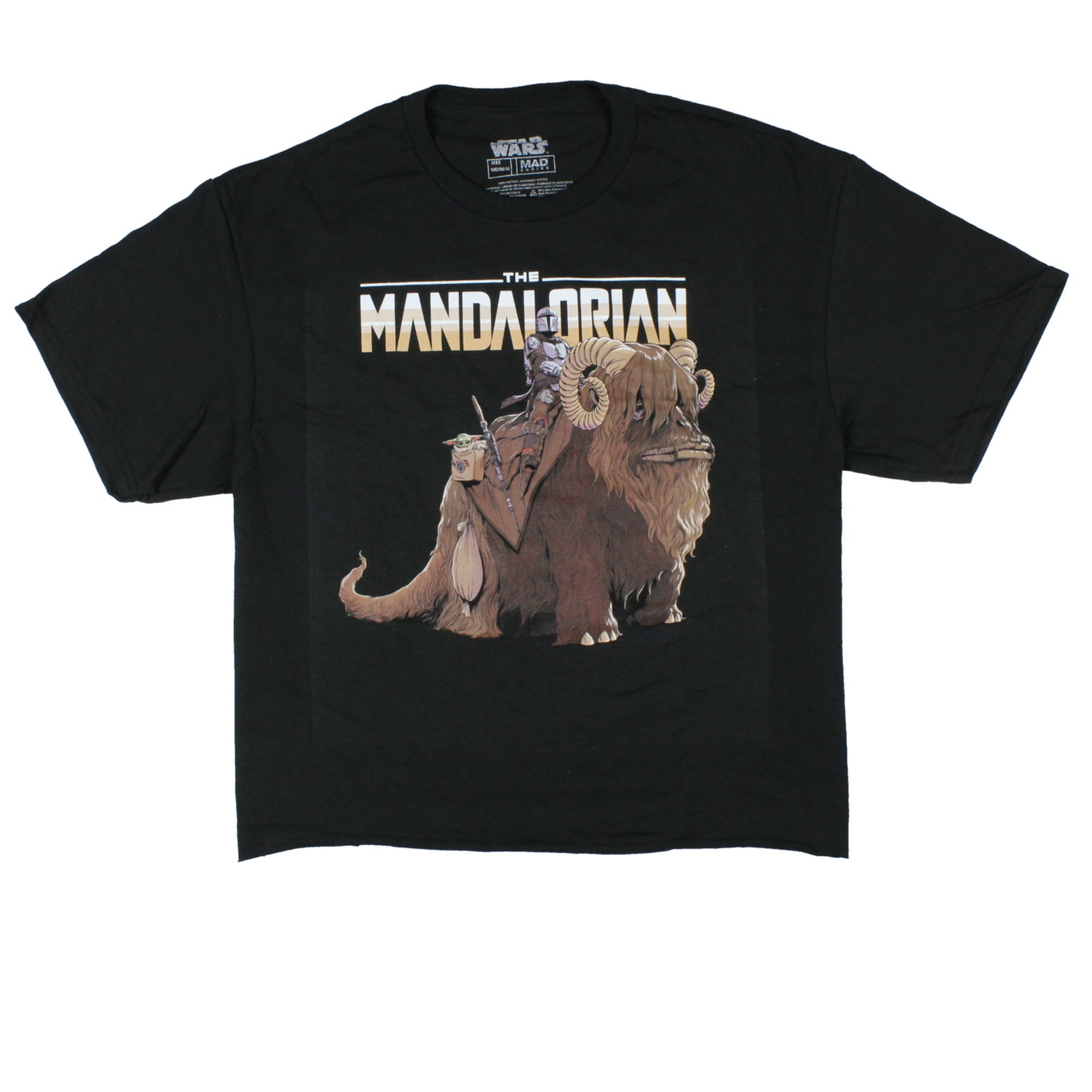 T-shirt Homme Star Wars The Mandalorian – Baby Yoda, Couleur Grise, Taille L