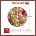 thumbnail image 4 of Bingfone Christmas Tree Skirt Mat Christmas Decoration Interior 48"-Mushrooms And Leaves, 4 of 8