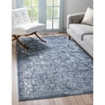 thumbnail image 3 of Unique Loom Portland Collection Area Rug - Albany (7' 10" x 10' Rectangle Blue/Ivory), 3 of 6