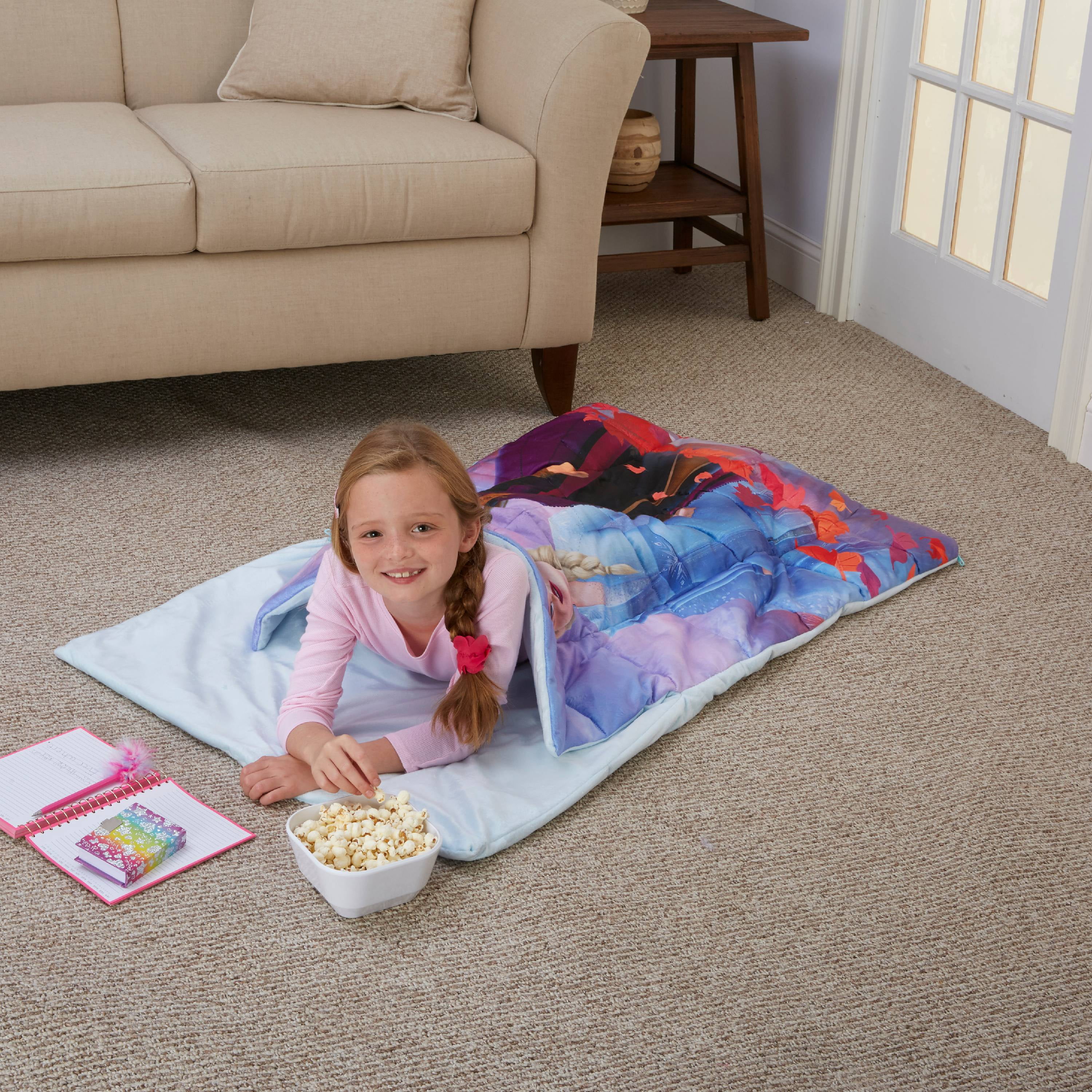 Kids Zippered Sleeping Bag Set Frozen 27 In X 57 In X Kids