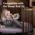 thumbnail image 2 of Sábana bajera ajustable Stokke Sleepi V3 Lavender, 100% algodón fino, 2 of 5